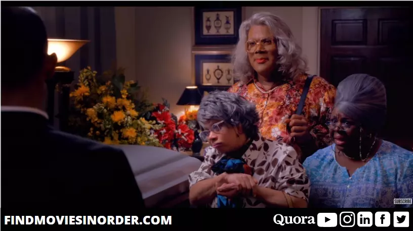 A Madea Family Funeral (2019) twelveth movie on the list of all Madea movies in order of release