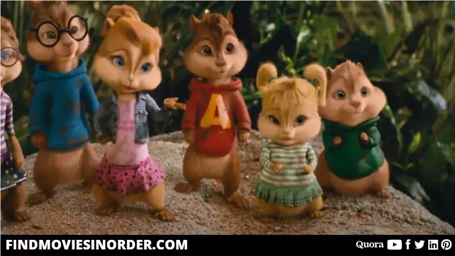 Alvin and the Chipmunks: Chipwrecked (2011) seventh movie in the list of all Alvin and the chipmunks movies in order of release