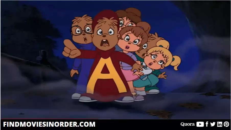 Alvin and the Chipmunks Meet the Wolfman (2000) third movie in the list of all Alvin and the chipmunks movies in order of release