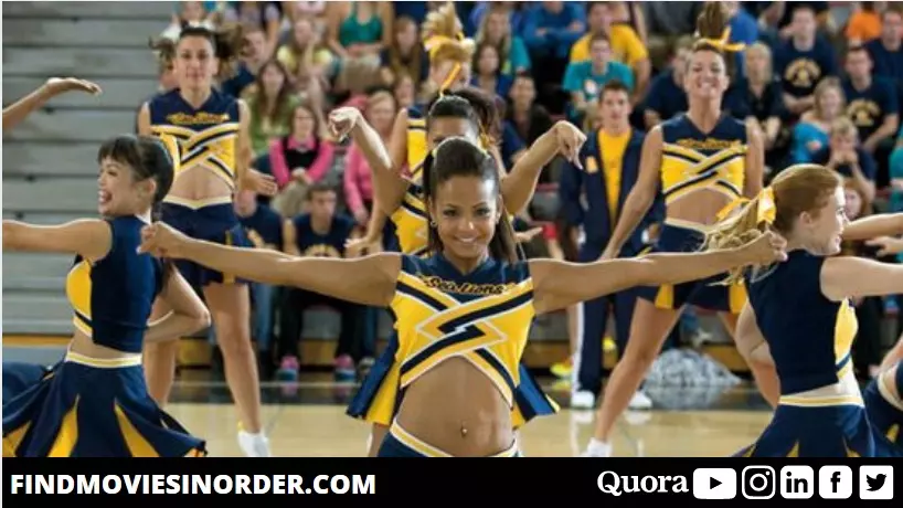 a still from Bring It On: In It to Win It (2007). it is the fourth movie on the list of all Bring It On Movies in Order of release