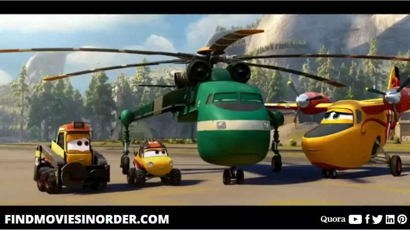 A still from Cars 2 (2011). it is the second movie in the list of cars movies in order of release