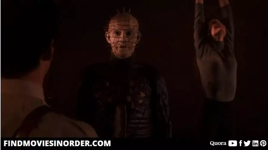 Hellraiser: Inferno (2000 Video) fifth movie on the list of all Hellraiser movies in order of release