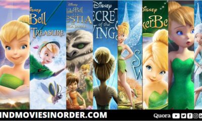 what is the order of the Tinker Bell movies