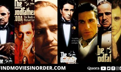 what is the order of Godfather movies go in