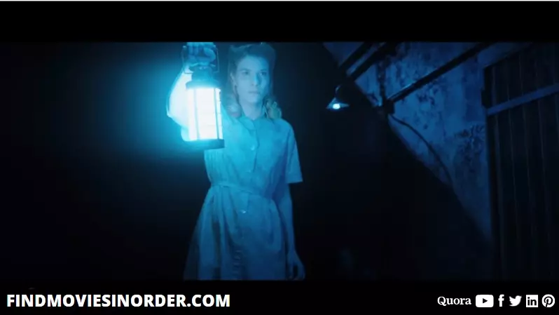 the still from Insidious: The Last Key (2018). it is the fourth movie on the list of all Insidious movies in order of release