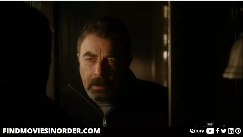 a still from Jesse Stone: Lost in Paradise (2015). it is the ninth movie on the list of Jesse Stone movies in order of release