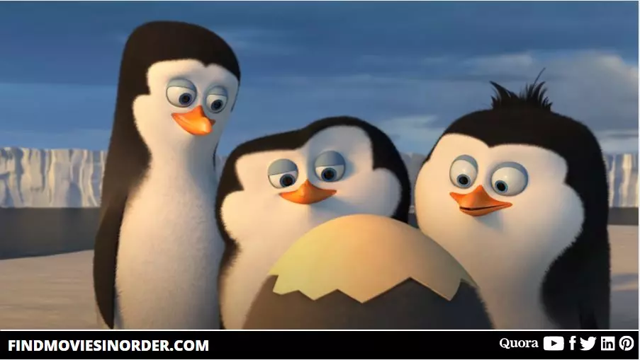 Penguins of Madagascar (2014). it is the fourth film on the list of all Madagascar movies in order of release
