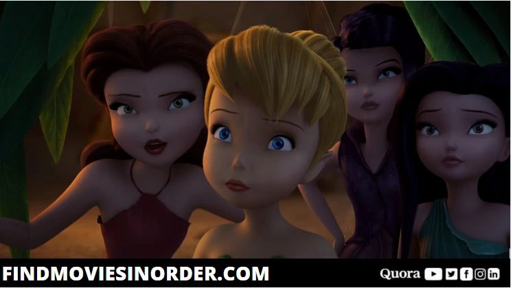A Still from The Pirate Fairy (2014). It is the fourth movie on the list of all Tinker Bell movies in order of release