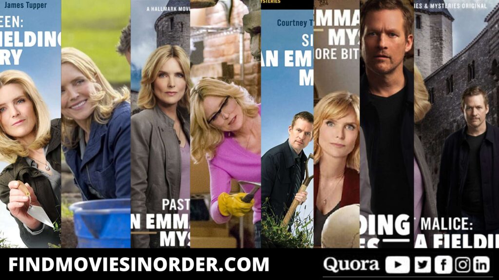 what is the correct order of Emma Fielding mystery movies