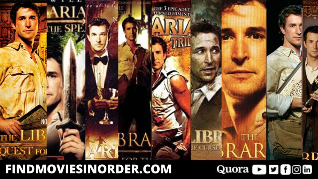 what is the order of Librarian movies