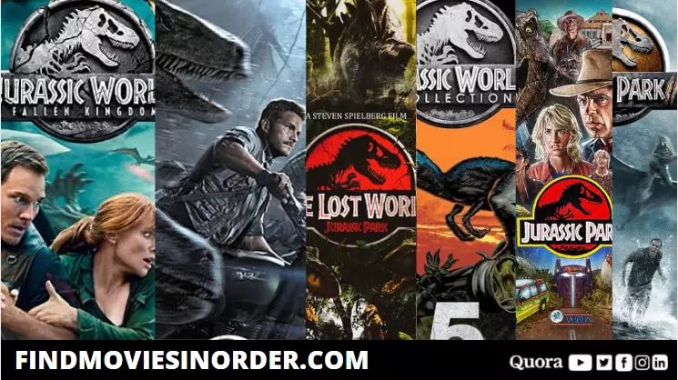 what is the correct order of the jurassic park movies