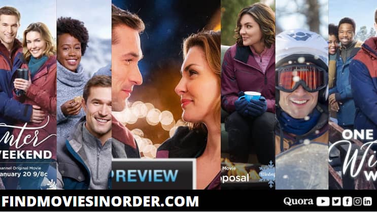 what is the order of the hallmark one winter movies