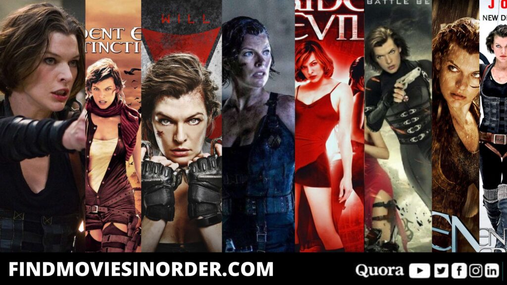 Resident Evil Movies in Order Chronologically and by Release Date