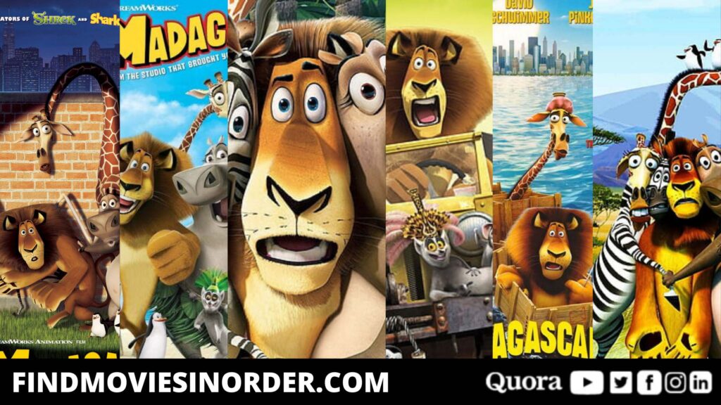list of all Madagascar movies in order of release