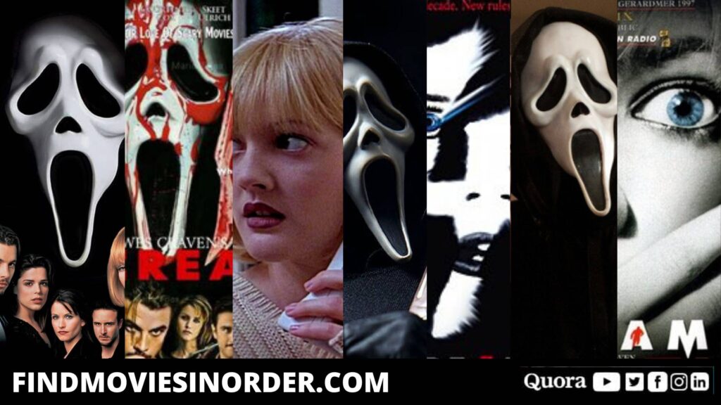 what is the order of the scream movies in order