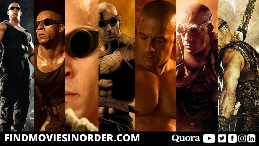list of all Riddick movies in order of release