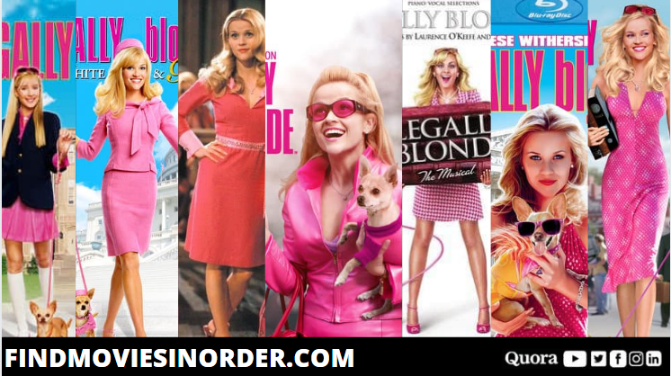 list of all Legally Blonde movies in order of release