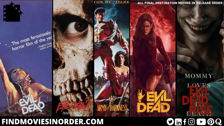 what is the order of Evil Dead movies