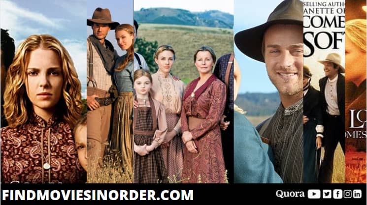 what is the order of love comes softly movies